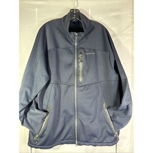 Vineyard Vines Men's XXL Navy Blue Performer mariner Soft Shell Jacket Full Zip